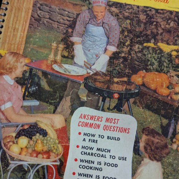Set of 2 vintage cookbooks - Better Homes & Gardens pies & cakes and Grilling - Picture 4 of 6